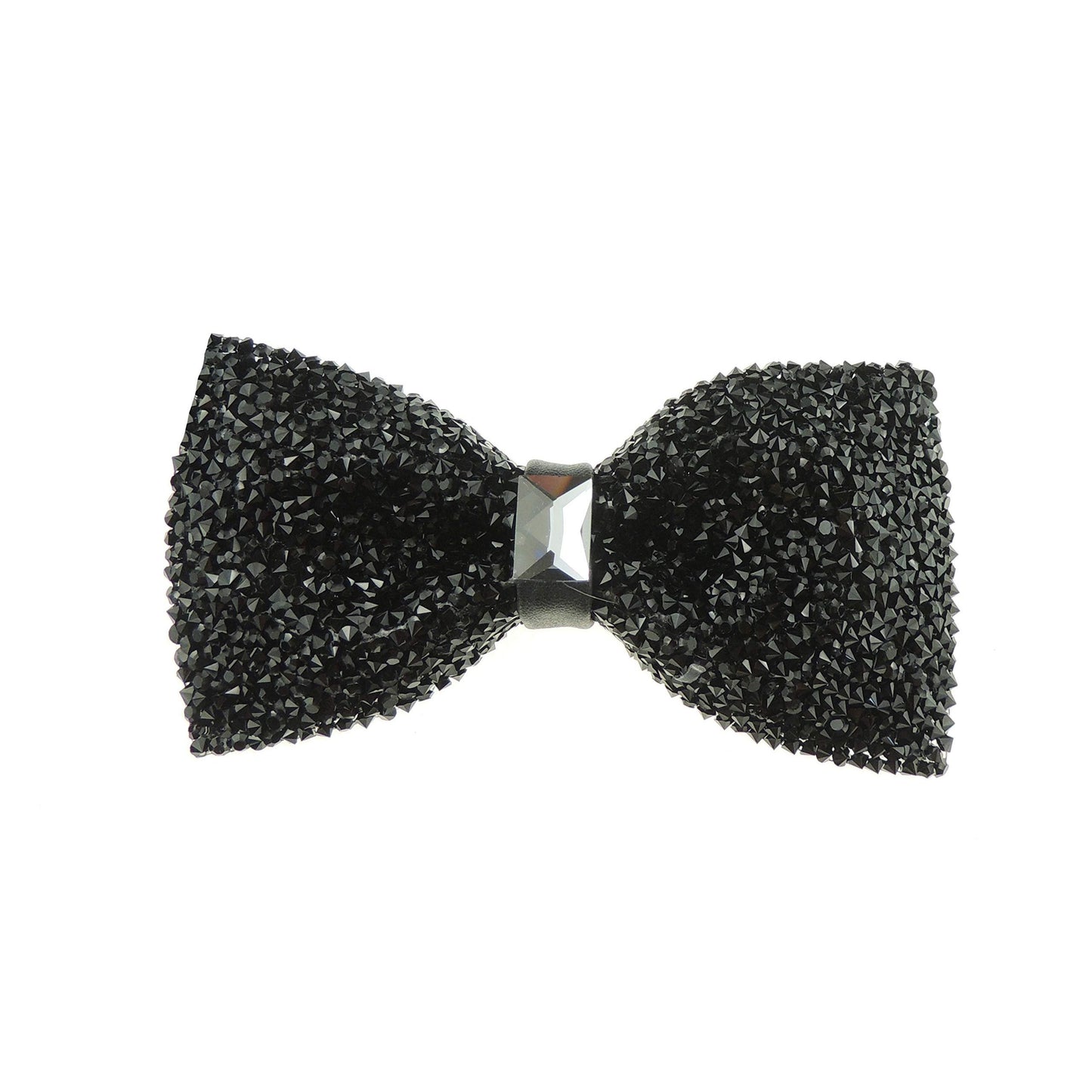 Men Diamante Beaded Encrusted Sparkly Evening Formal Wedding Black Tie Bow Tie