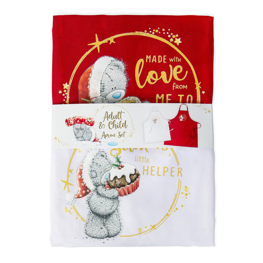 Me to You Tatty Teddy Mummy & Baby Christmas Apron Gift Set
