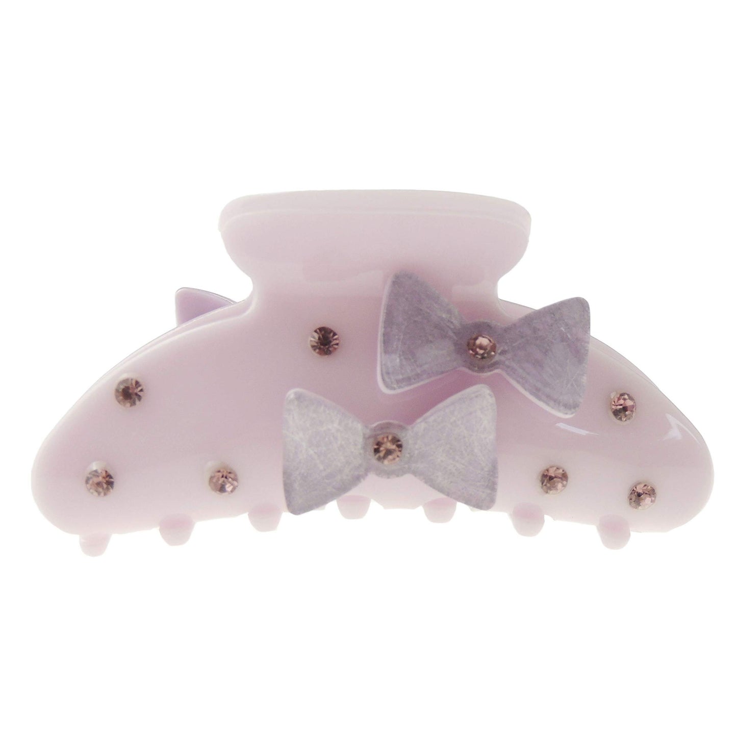 Sparkly Women Girls Crystal Diamante Rhinestone Jeweled Gems Wave Jaw Clip Octopus Clamp Grip Bridal Wedding Party Styling Fine Thin Hair Accessories Butterfly Claw 3D Bows