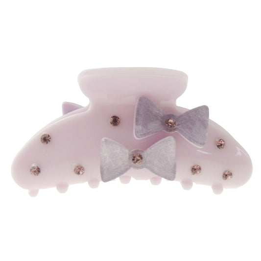 Sparkly Women Girls Crystal Diamante Rhinestone Jeweled Gems Wave Jaw Clip Octopus Clamp Grip Bridal Wedding Party Styling Fine Thin Hair Accessories Butterfly Claw 3D Bows