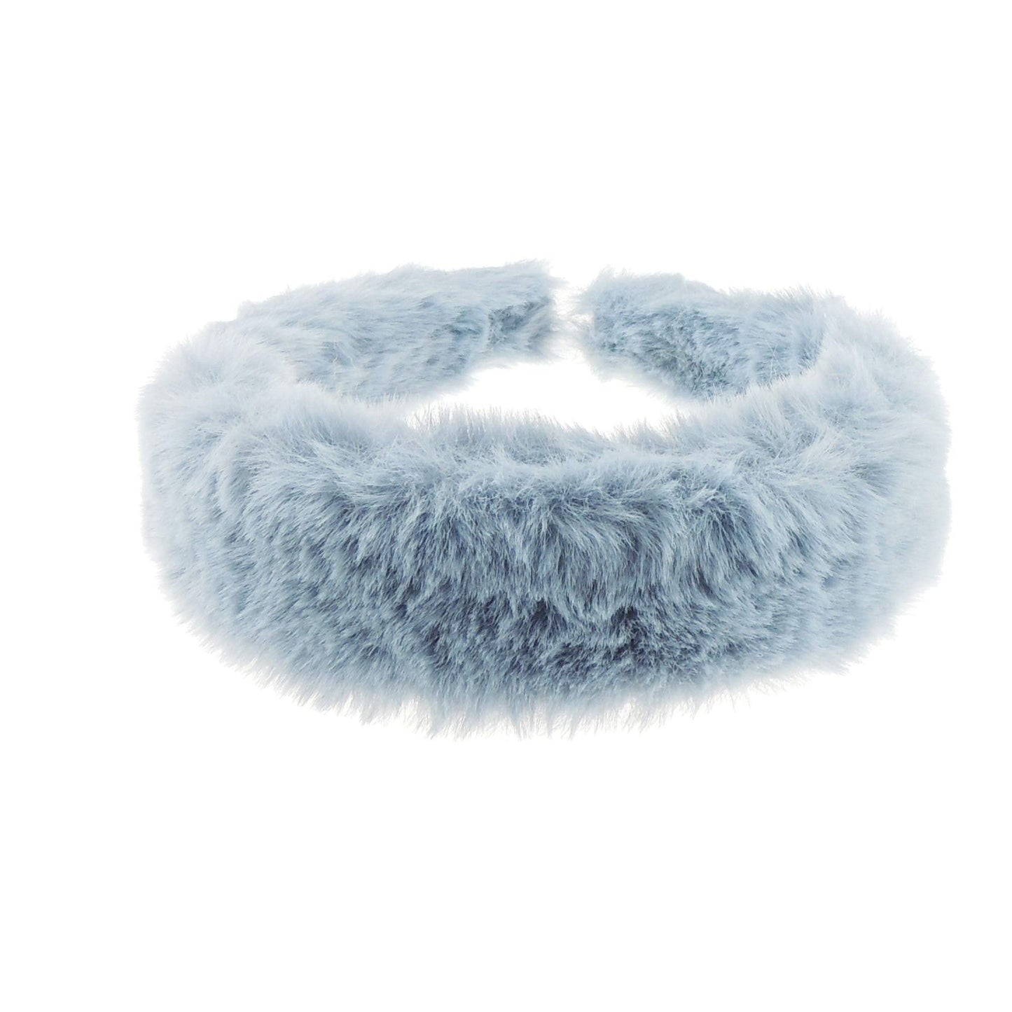 Ladies Wide Soft Faux Fur Fabric Winter Festive Headband Alice Band