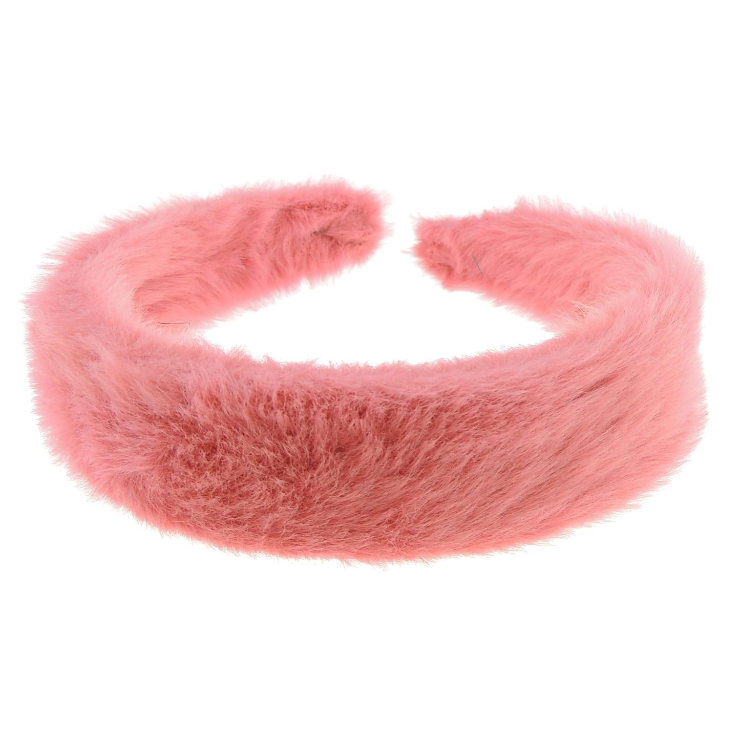 Womens SMALL HEAD Wide Soft Plush Faux Fur Fabric Boho Winter Christmas Birthday Wedding Bridesmaid Party Headpiece Hair Head Headband Alice Band