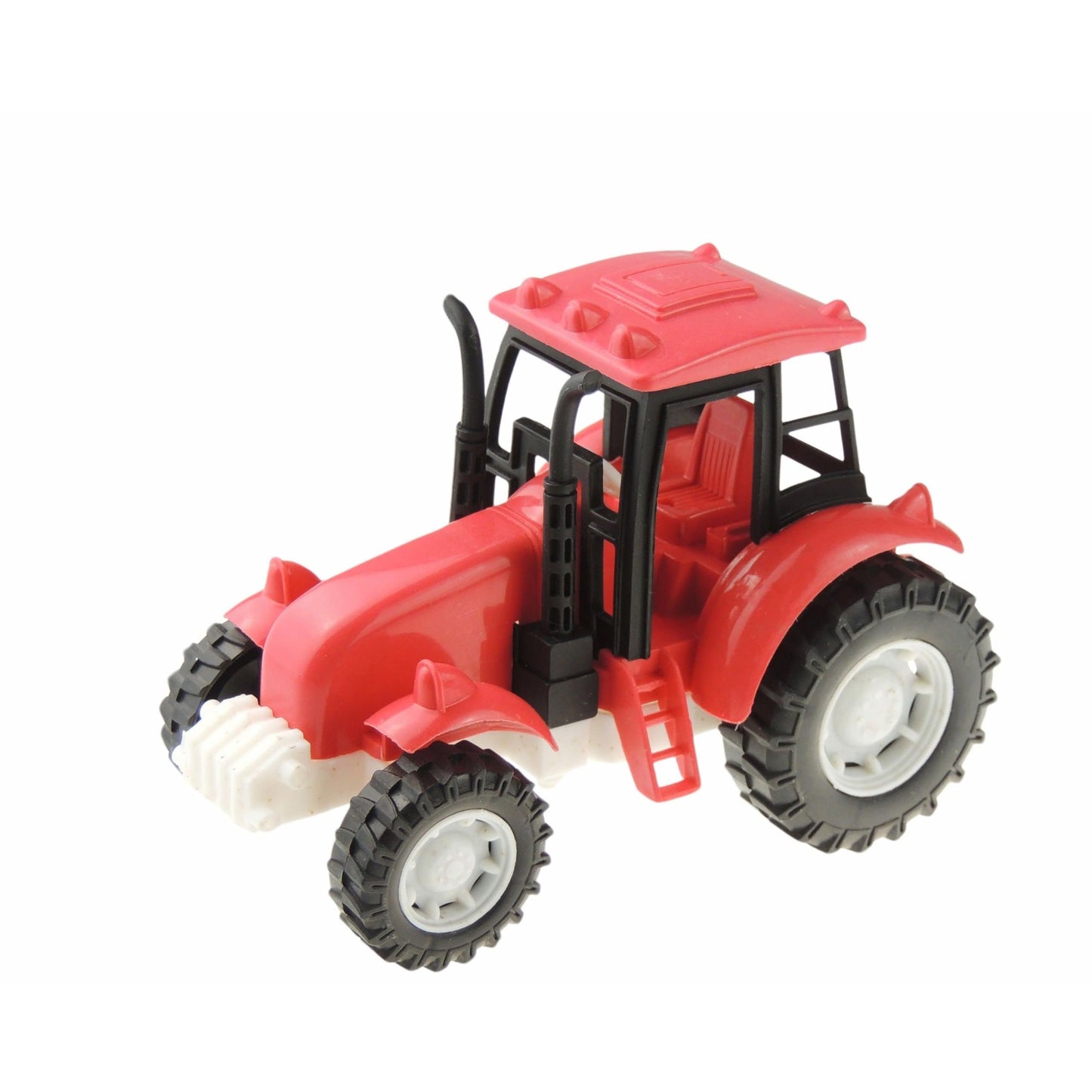 Kids Medium Recyclable Plastic Farm Tractor Lifelike Realistic Play,Educational Push Along Toy,Farm Toys,Farm Vehicle Play for Boys Girls,Blue Toys,Red Toys Children & Toddlers 3+ Years (Blue)